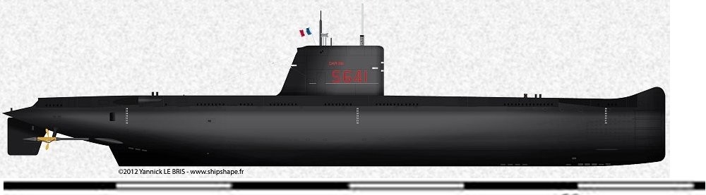 sous-marins du type Daphné (869 tonnes)