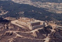 Le Fort de Six Fours vue du ciel