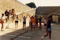 Tir à la corde à la Saint Gabriel le 29 septembre 1987