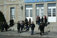 Samedi 6 mars 2010. Visite de l'Ecole des Mousses