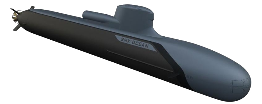 Sous-marin SMX Océan (4 650 tonnes)